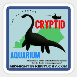 The Bluegrass Cryptid Aquarium Sticker